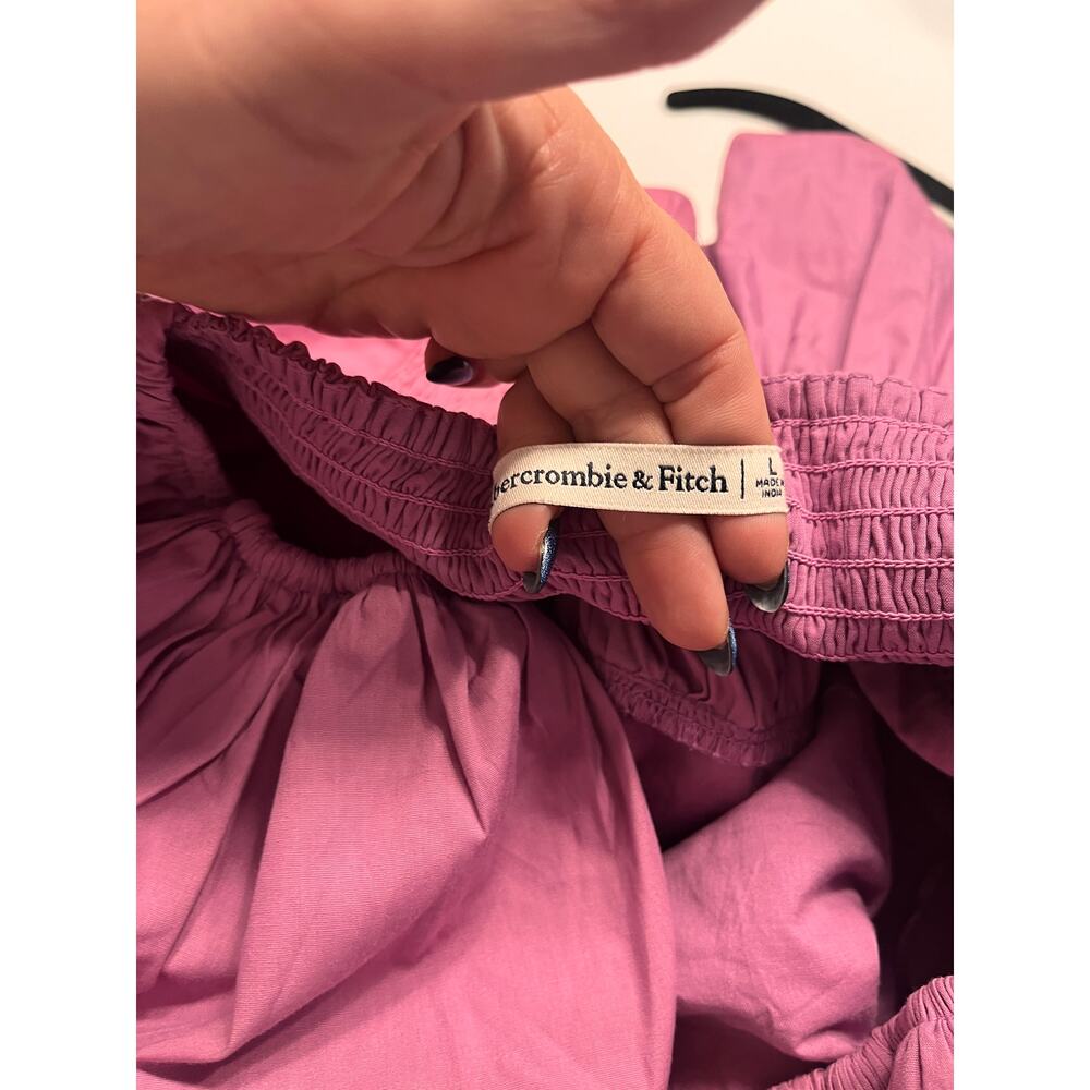 Abercrombie & Fitch Purple Mini Dress - Picture 5 of 10